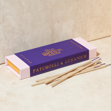 Patchouli & Geranium Incense Sticks